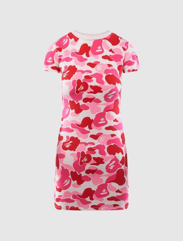 WOMEN'S CAMO JERSEY DRESS