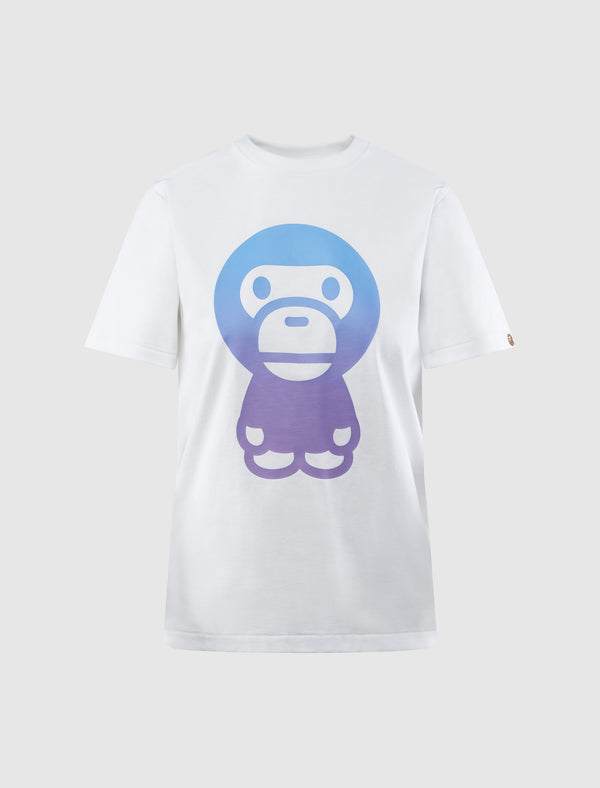WOMEN'S GRADATION BIG BABY MILO TEE