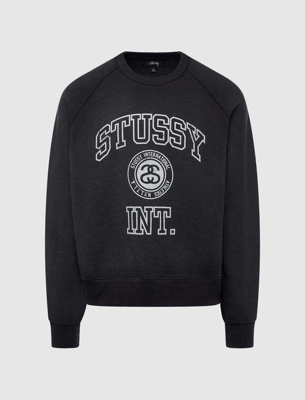 OVERLOCK VARSITY RAGLAN SWEATSHIRT