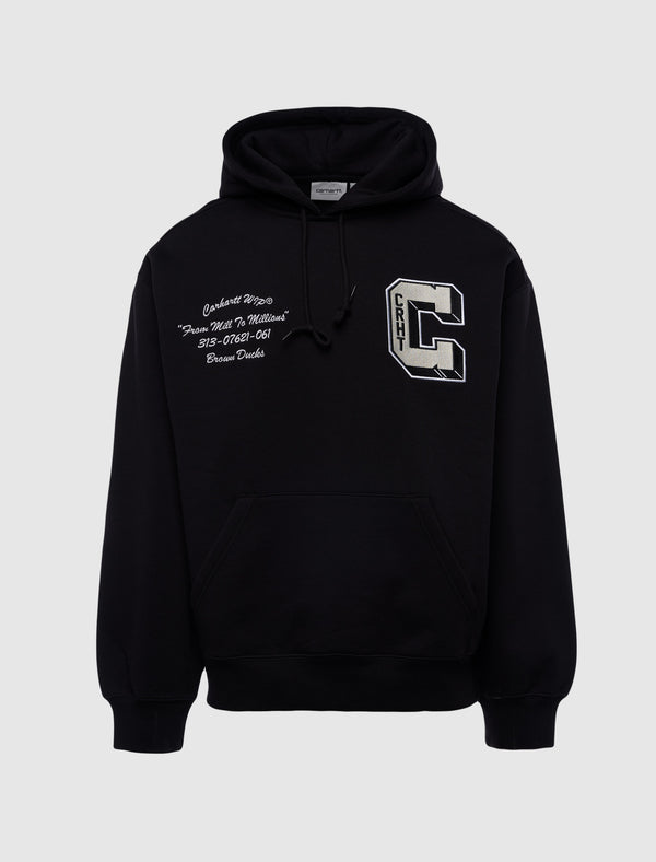 HOODED DUCKS SWEATSHIRT