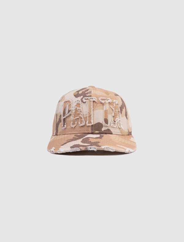 WOODLAND CAMO CAP