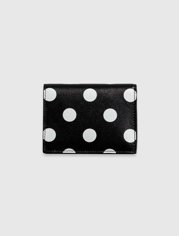 POLKA DOT LEATHER WALLET
